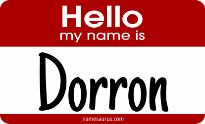 Hello my name is Dorron png download