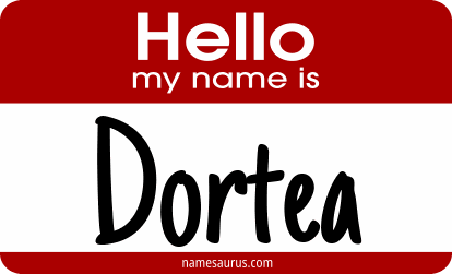 Hello my name is Dortea png download