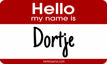 Hello my name is Dortje png download