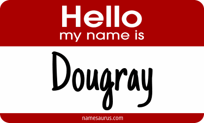 Hello my name is Dougray png download