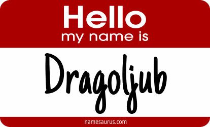 Hello my name is Dragoljub png download