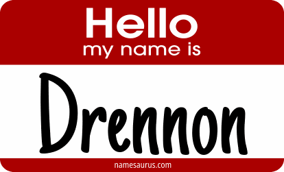 Hello my name is Drennon png download