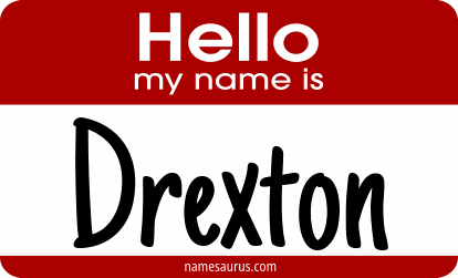 Hello my name is Drexton png download