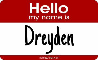 Hello my name is Dreyden png download