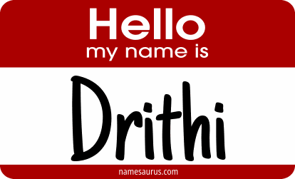 Hello my name is Drithi png download