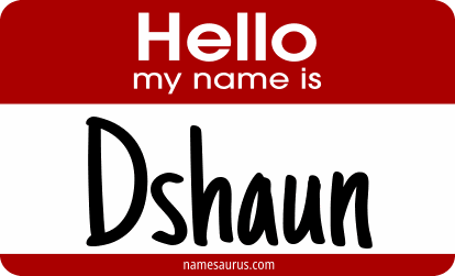 Hello my name is Dshaun png download
