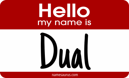Hello my name is Dual png download