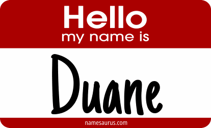 Hello my name is Duane png download