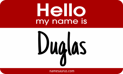 Hello my name is Duglas png download