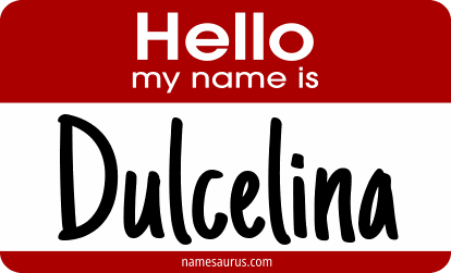 Hello my name is Dulcelina png download