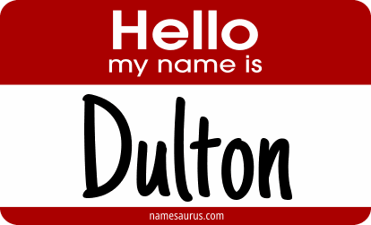 Hello my name is Dulton png download