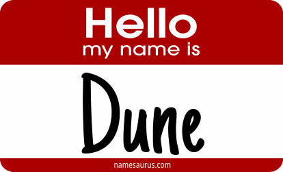 Hello my name is Dune png download