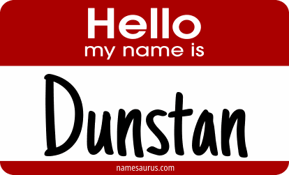 Hello my name is Dunstan png download