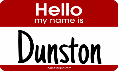 Hello my name is Dunston png download