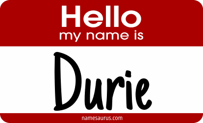 Hello my name is Durie png download