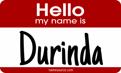 Hello my name is Durinda png download