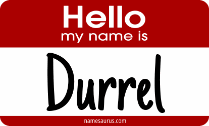 Hello my name is Durrel png download
