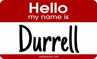 Hello my name is Durrell png download