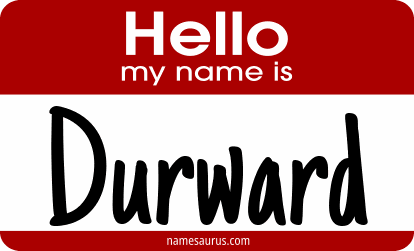 Hello my name is Durward png download