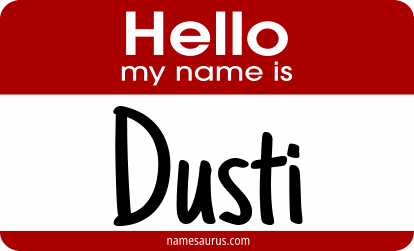 Hello my name is Dusti png download