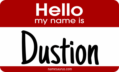 Hello my name is Dustion png download