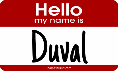 Hello my name is Duval png download