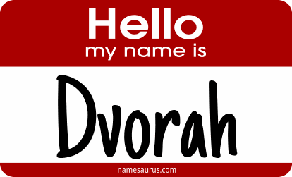 Hello my name is Dvorah png download