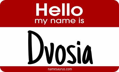 Hello my name is Dvosia png download