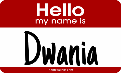 Hello my name is Dwania png download