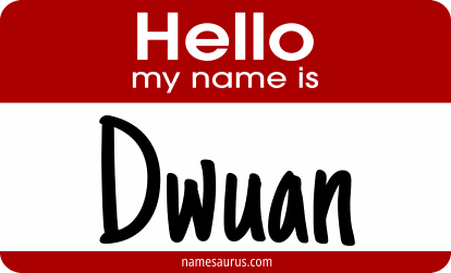 Hello my name is Dwuan png download