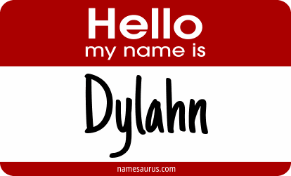 Hello my name is Dylahn png download