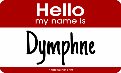 Hello my name is Dymphne png download