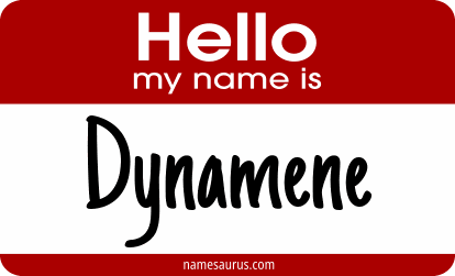Hello my name is Dynamene png download