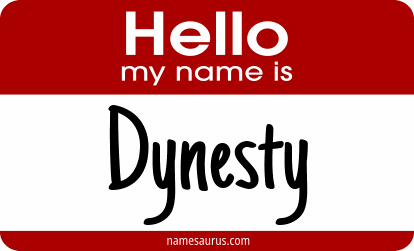 Hello my name is Dynesty png download