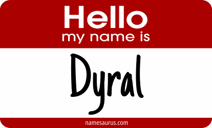 Hello my name is Dyral png download