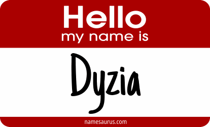 Hello my name is Dyzia png download