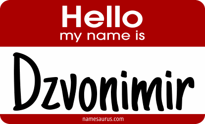 Hello my name is Dzvonimir png download