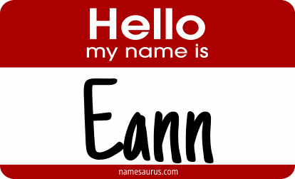 Hello my name is Eann png download