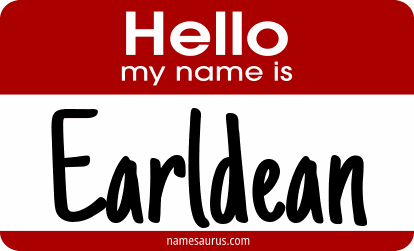 Hello my name is Earldean png download