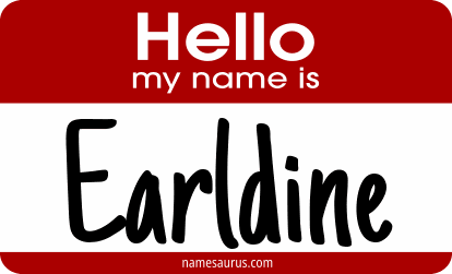 Hello my name is Earldine png download