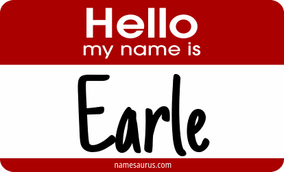 Hello my name is Earle png download