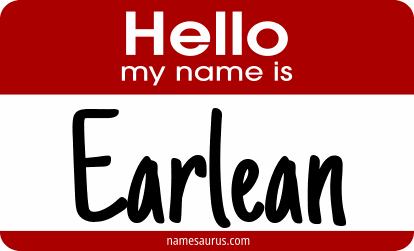 Hello my name is Earlean png download
