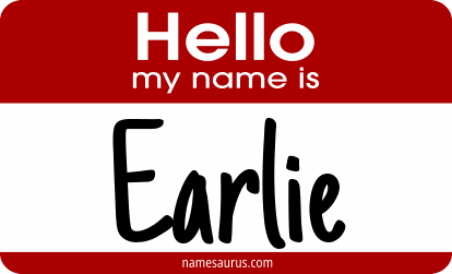 Hello my name is Earlie png download