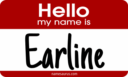 Hello my name is Earline png download