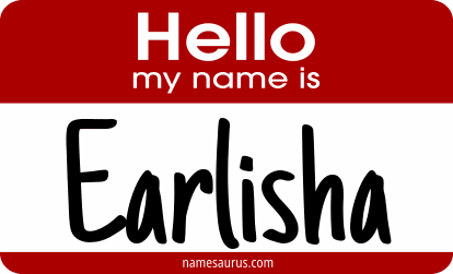 Hello my name is Earlisha png download