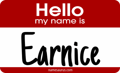 Hello my name is Earnice png download