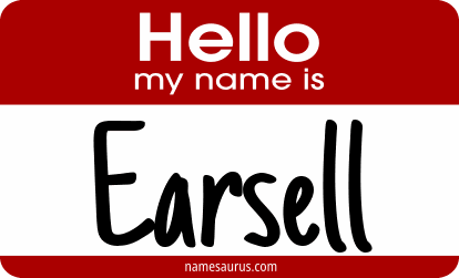 Hello my name is Earsell png download