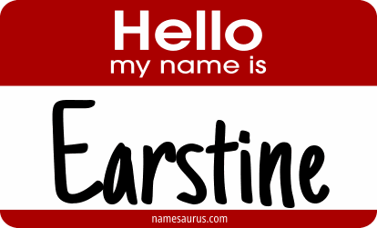 Hello my name is Earstine png download