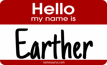 Hello my name is Earther png download