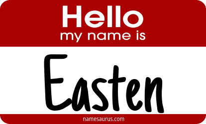 Hello my name is Easten png download